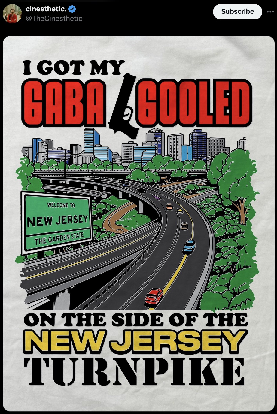 got my gaba fooled on the side - cinesthetic. Subscribe I Got My Gaba Gooled Welcome New Jersey The Garden State On The Side Of The New Jersey Turnpike